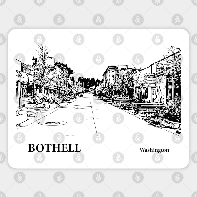 Bothell Washington Magnet by Lakeric